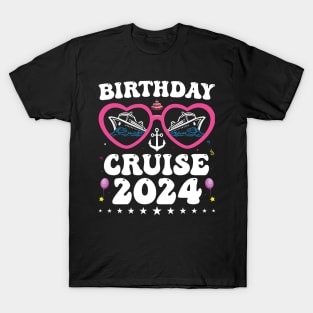 Birthday Cruise Squad Birthday Party Tee Cruise Squad 2024 T-Shirt